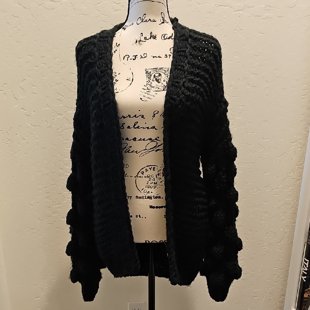 Women's Black Knit Sweater